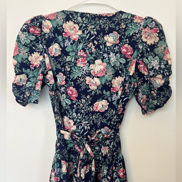 Vintage floral dress size 3 - Picture 3 of 7